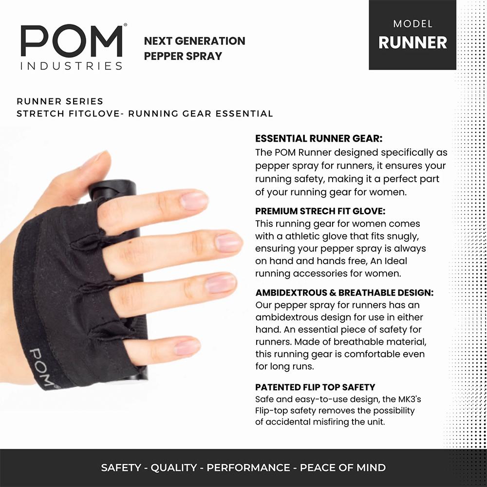 POM Industries Runner Pepper Spray XS/S - Precision Shot Firearms