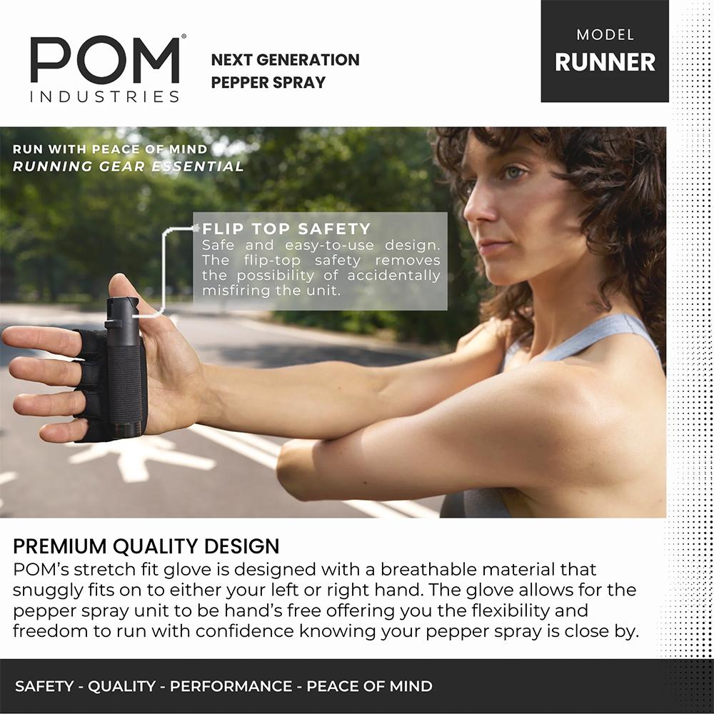 POM Industries Runner Pepper Spray XS/S - Precision Shot Firearms
