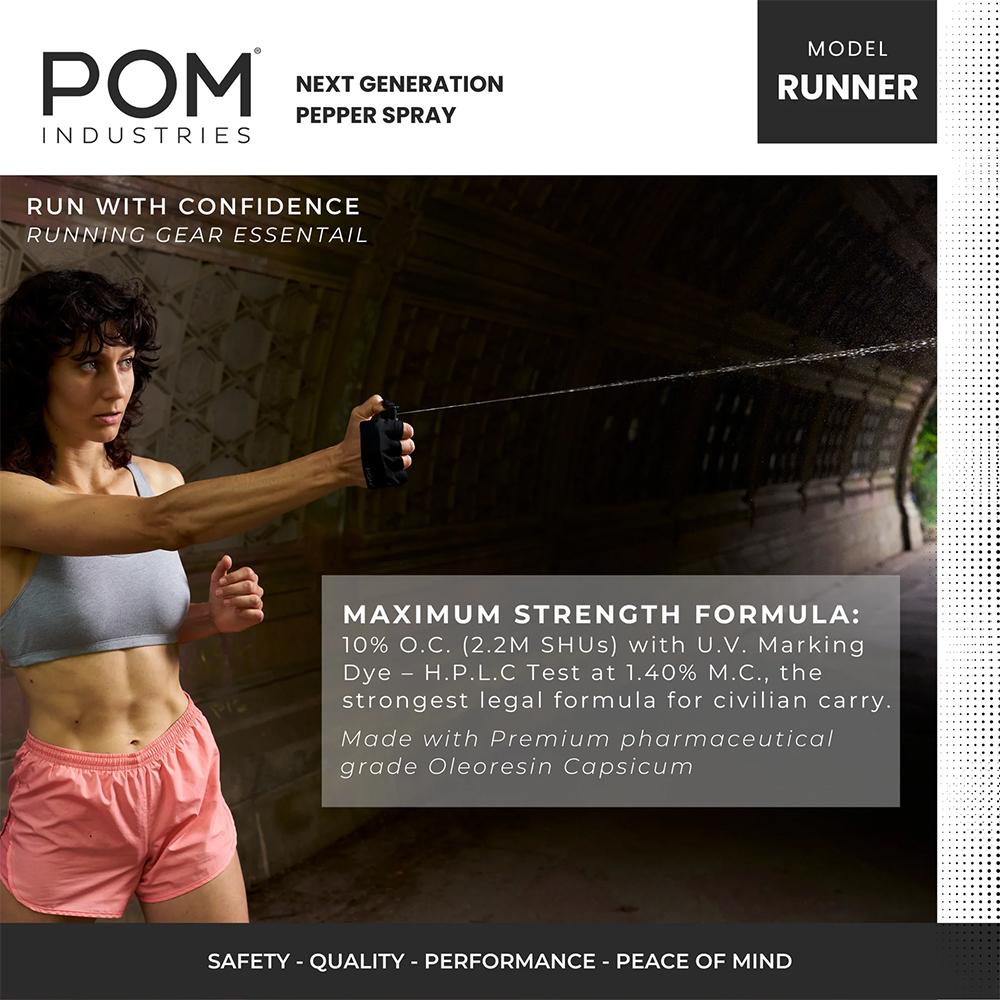 POM Industries Runner Pepper Spray XS/S - Precision Shot Firearms