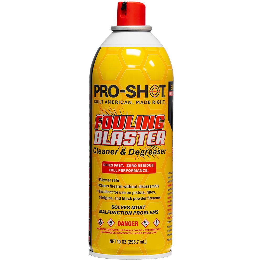 Pro-Shot Fouling Blaster Cleaner and Degreaser Dual Action 10 oz Spray - Precision Shot Firearms