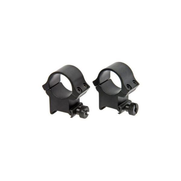 Redfield 4-Hole Aluminum Scope Rings 1" High Matte - Precision Shot Firearms