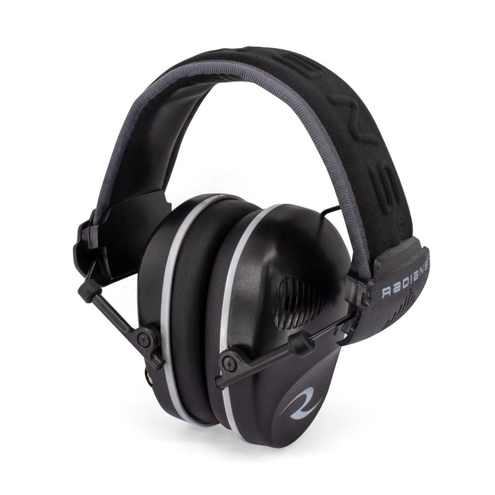 Radians Dual Microphone Electronic Earmuff 23dB Black with RFID - Precision Shot Firearms