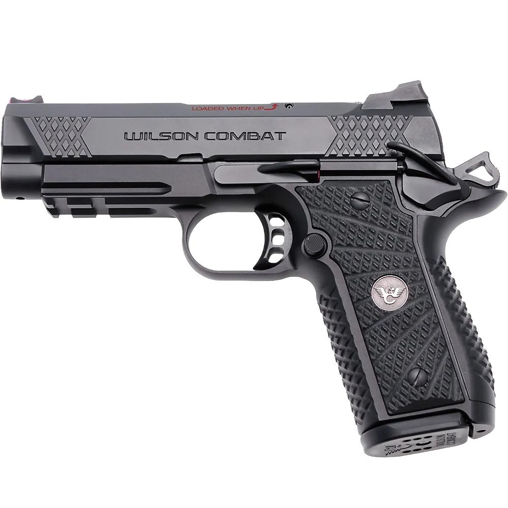 Wilson Combat EDC X9 2.0 Handgun 9mm Luger 10rd Magazine(2) 4" Barrel Lightrail Armor-Tuff Slide Anodize Frame - Precision Shot Firearms