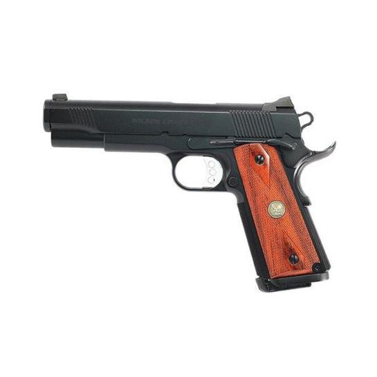 Wilson Combat Tactical Elite Full-Size Handgun .45 Auto 8rd Magazines(2) 5.1" Barrel Black Armor-Tuff CA Compliant - Precision Shot Firearms