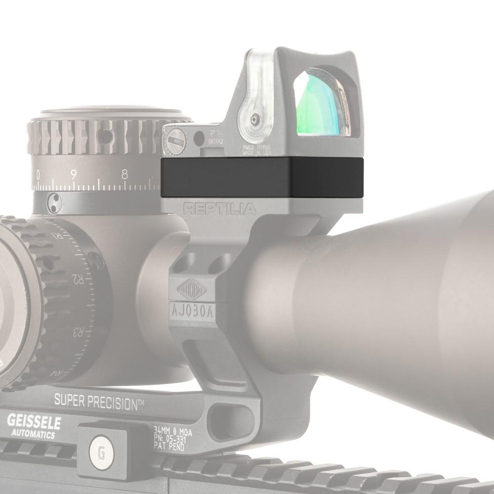 Reptilia 10mm ROF Riser Trijicon RMR Footprint Black - Precision Shot Firearms