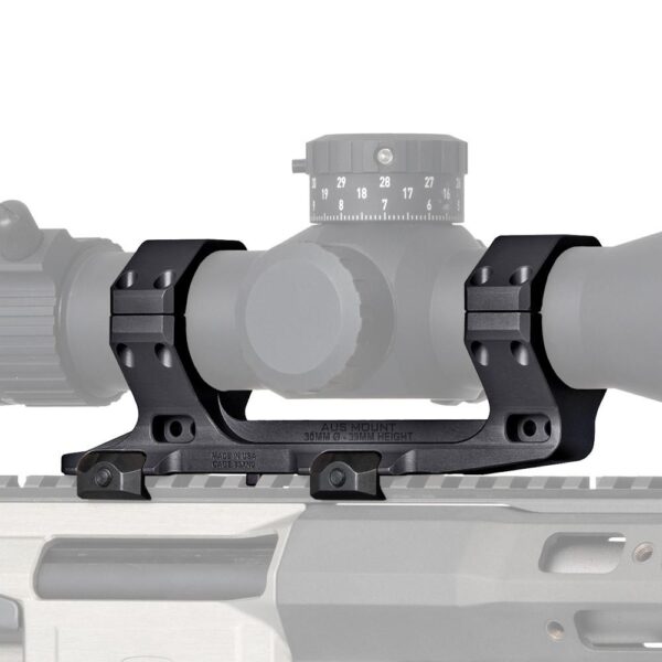 Reptilia AUS 35mm Optic Mount 1.54'' Height Black - Precision Shot Firearms