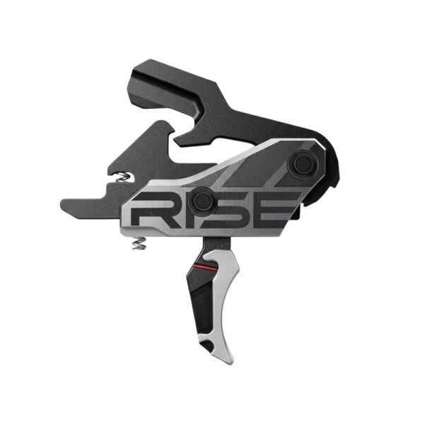 Rise Blitz G2 AR Trigger 3.5lb Curved Silver with Interchangeable Blade - Precision Shot Firearms