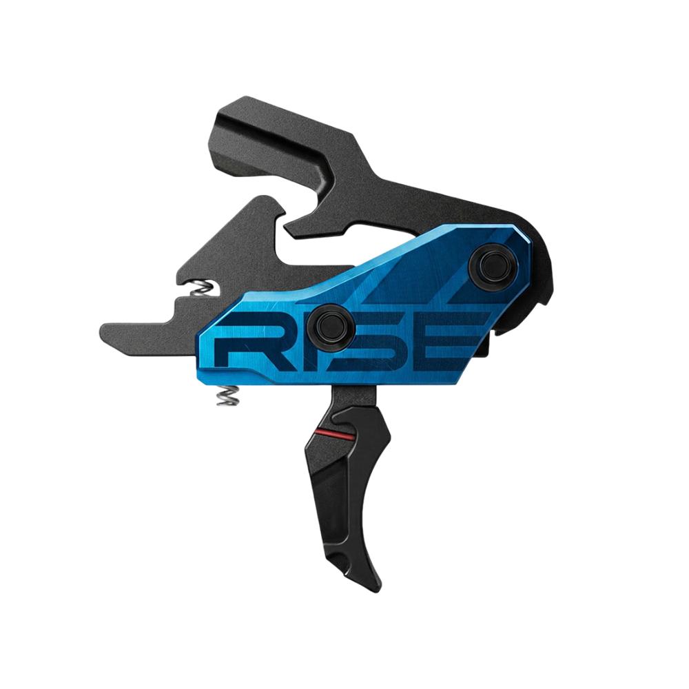 Rise Blitz Defense G2 AR Trigger 4.5lb Curved Black with Interchangeable Blade - Precision Shot Firearms