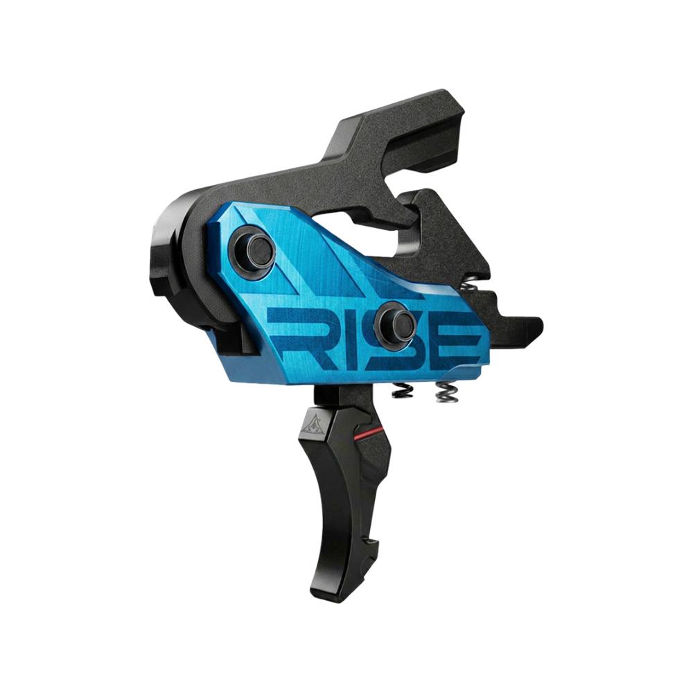 Rise Blitz Defense G2 AR Trigger 4.5lb Curved Black with Interchangeable Blade - Precision Shot Firearms