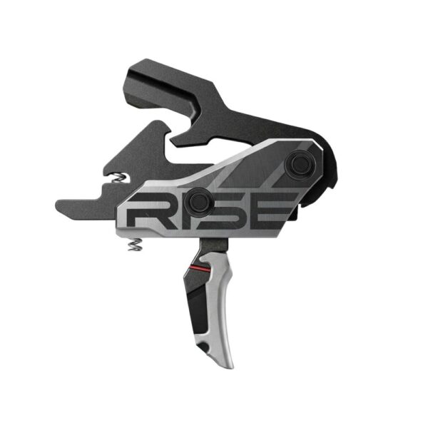 Rise Blitz G2 AR Trigger 3.5lb Flat Silver with Interchangeable Blade - Precision Shot Firearms