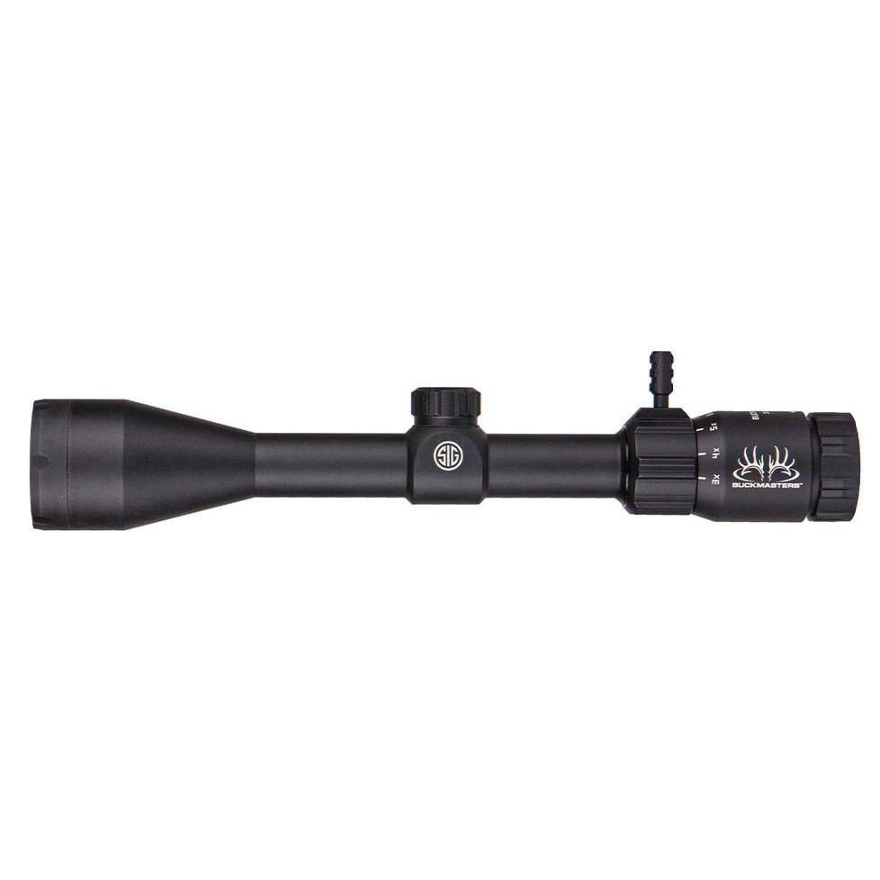 Sig Sauer Buckmasters Rifle Scope 4-16X44mm 30mm Side Focus SFP BDC Reticle Black - Precision Shot Firearms