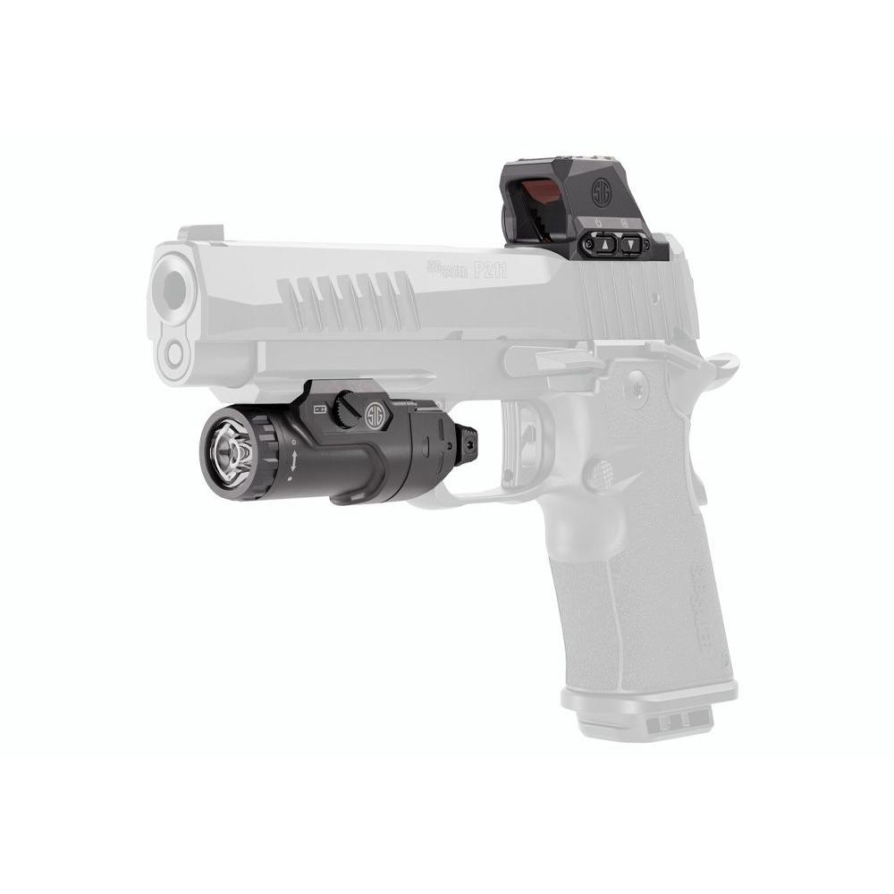 Sig Sauer XRay5 Pro Reflex Red Dot Sight and FOXTROT2R Lightfight Weapon Light Combo Black - Precision Shot Firearms