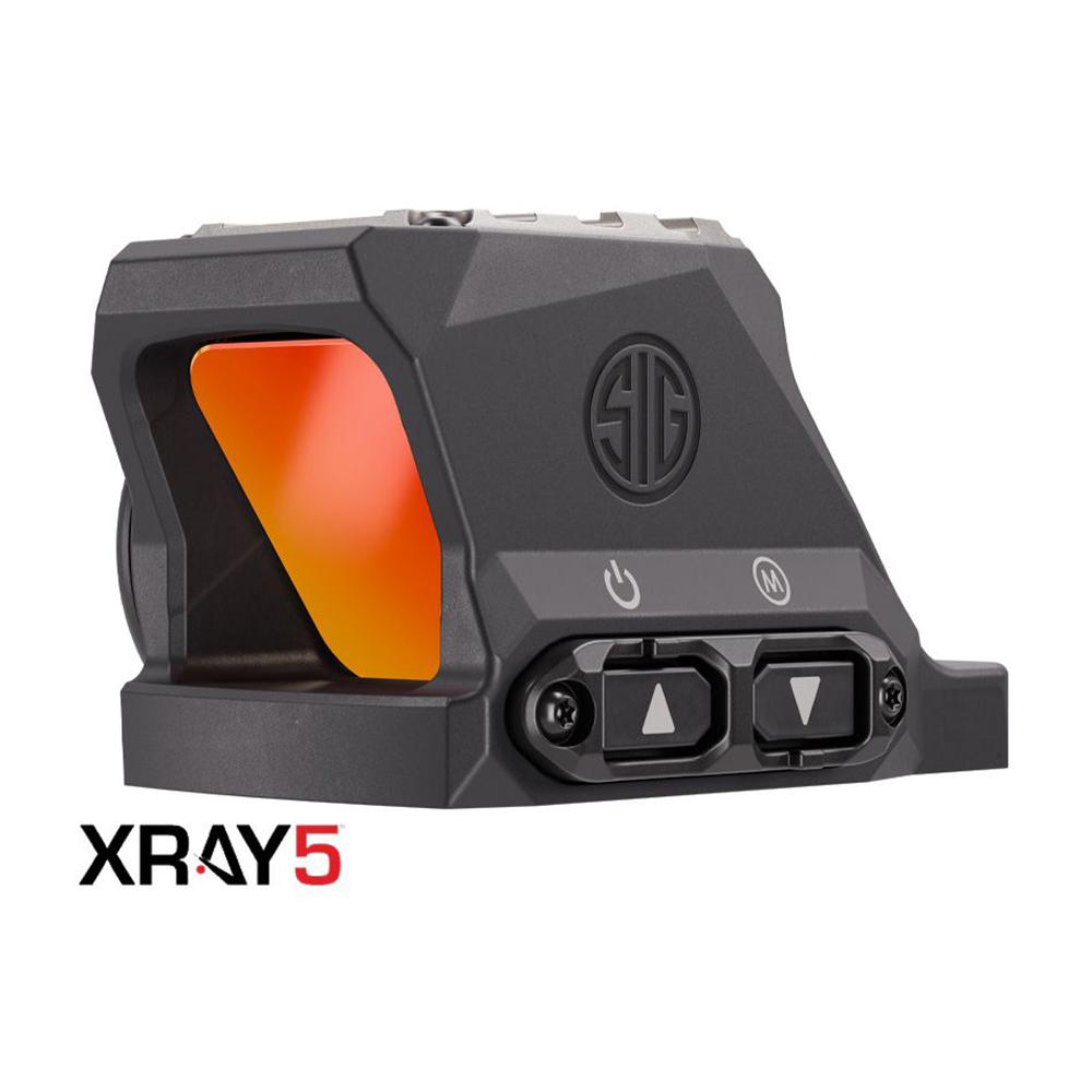 Sig Sauer XRay5 Pro Reflex Red Dot Sight and FOXTROT2R Lightfight Weapon Light Combo Black - Precision Shot Firearms