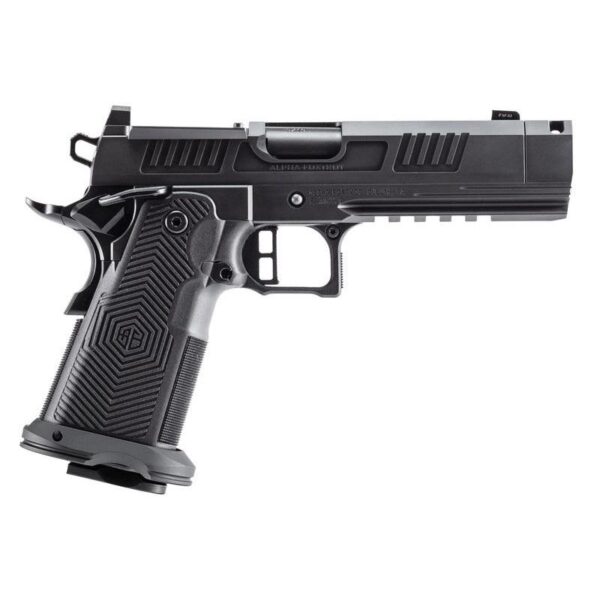 Alpha Foxtrot 1911 Romulus 10mm Auto 17rd Magazines(2) 4.25" Comp Threaded Barrel MOS DLC Black - Precision Shot Firearms
