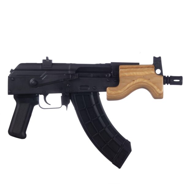 Century Arms Micro Draco Pistol 7.62x39mm 30rd Magazine 6.25'' Barrel Wood Hand Guards - Precision Shot Firearms