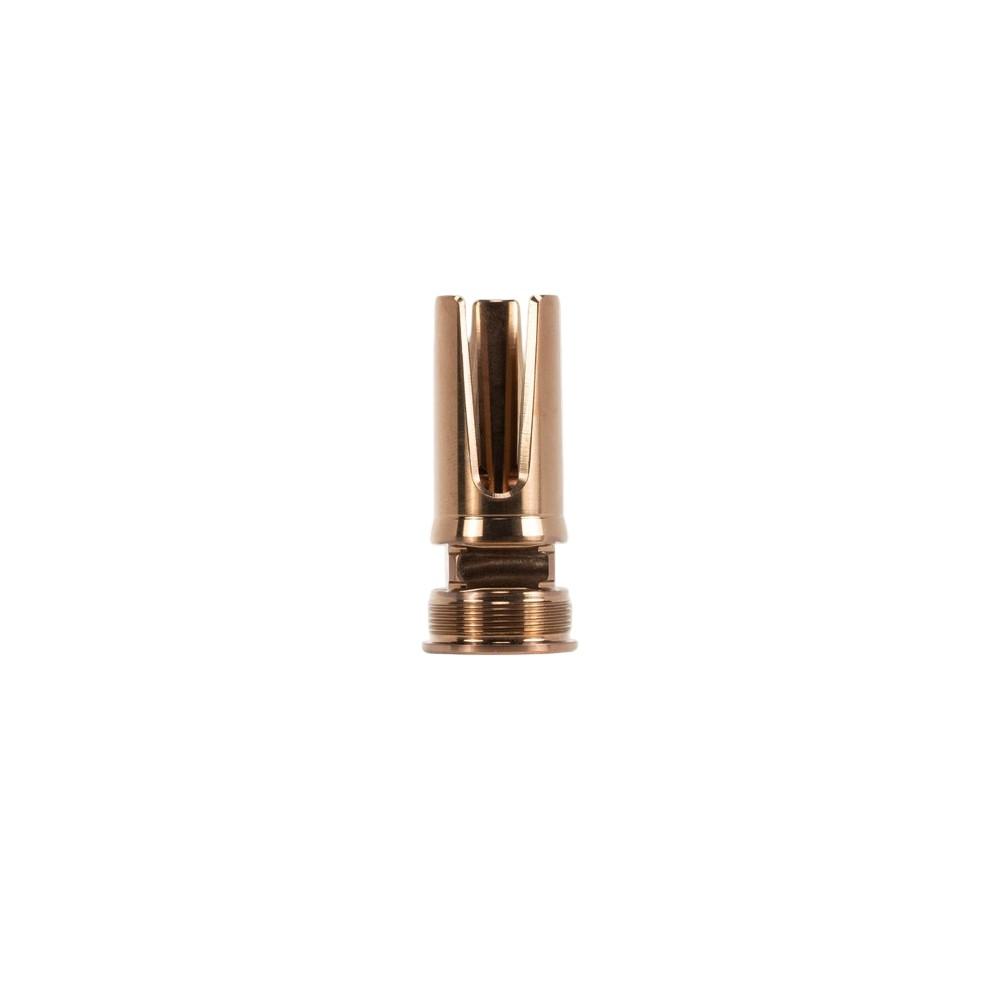 Q 3 Prong Flash Hider 1/2-28 8.6BLK .338 Bore - Precision Shot Firearms