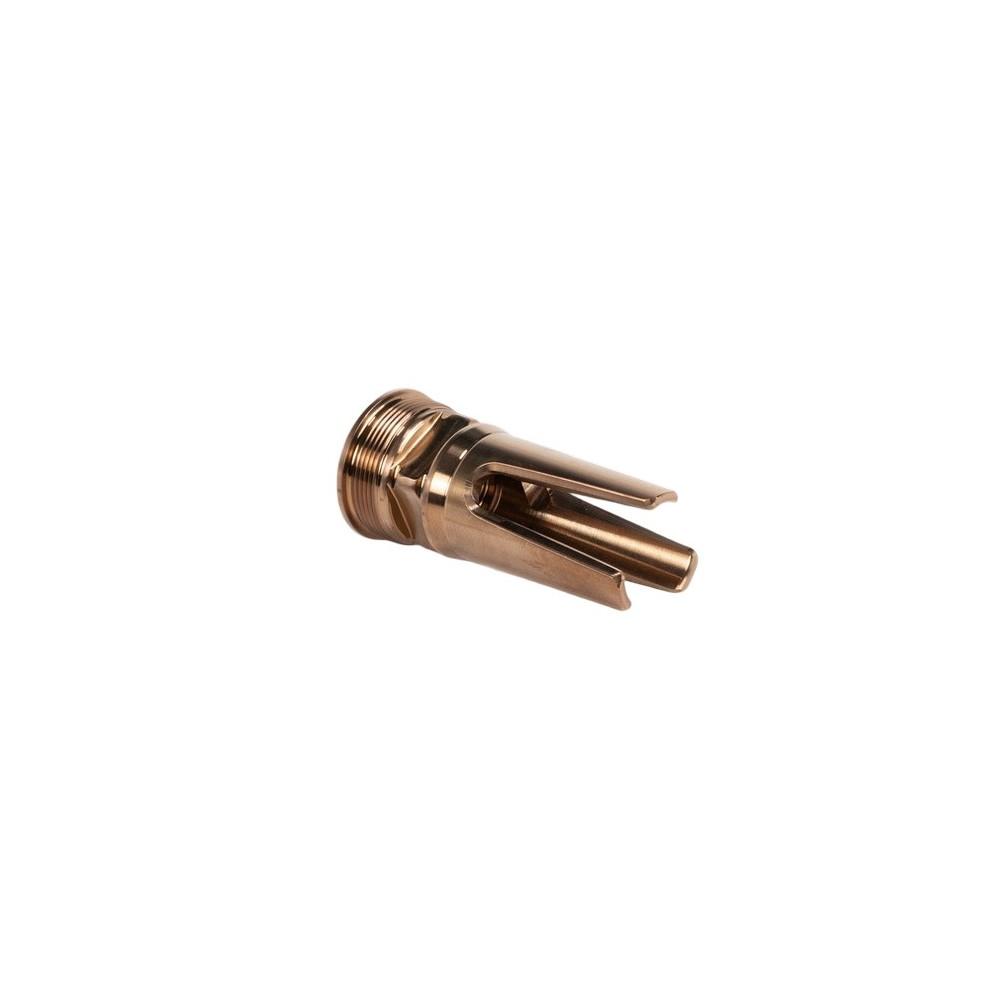 Q 3 Prong Flash Hider 1/2-28 8.6BLK .338 Bore - Precision Shot Firearms
