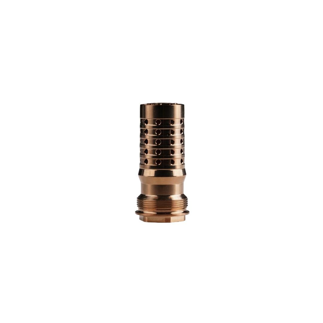 Q Rearend XL Cherry Bomb Muzzle Brake 5/8X24 90° Shoulder - Precision Shot Firearms