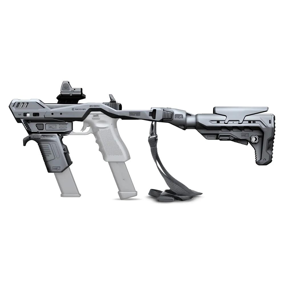 Recover Tactical 20/20X Conversion Kit for Glock/S&W/P80 Black - Precision Shot Firearms
