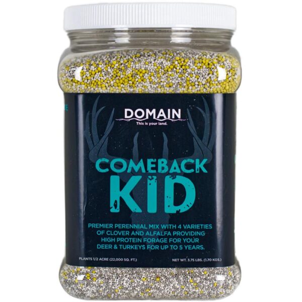 Domain Comeback Kid Food Plot Seed 1/2 Acre 3.75 lbs - Precision Shot Firearms