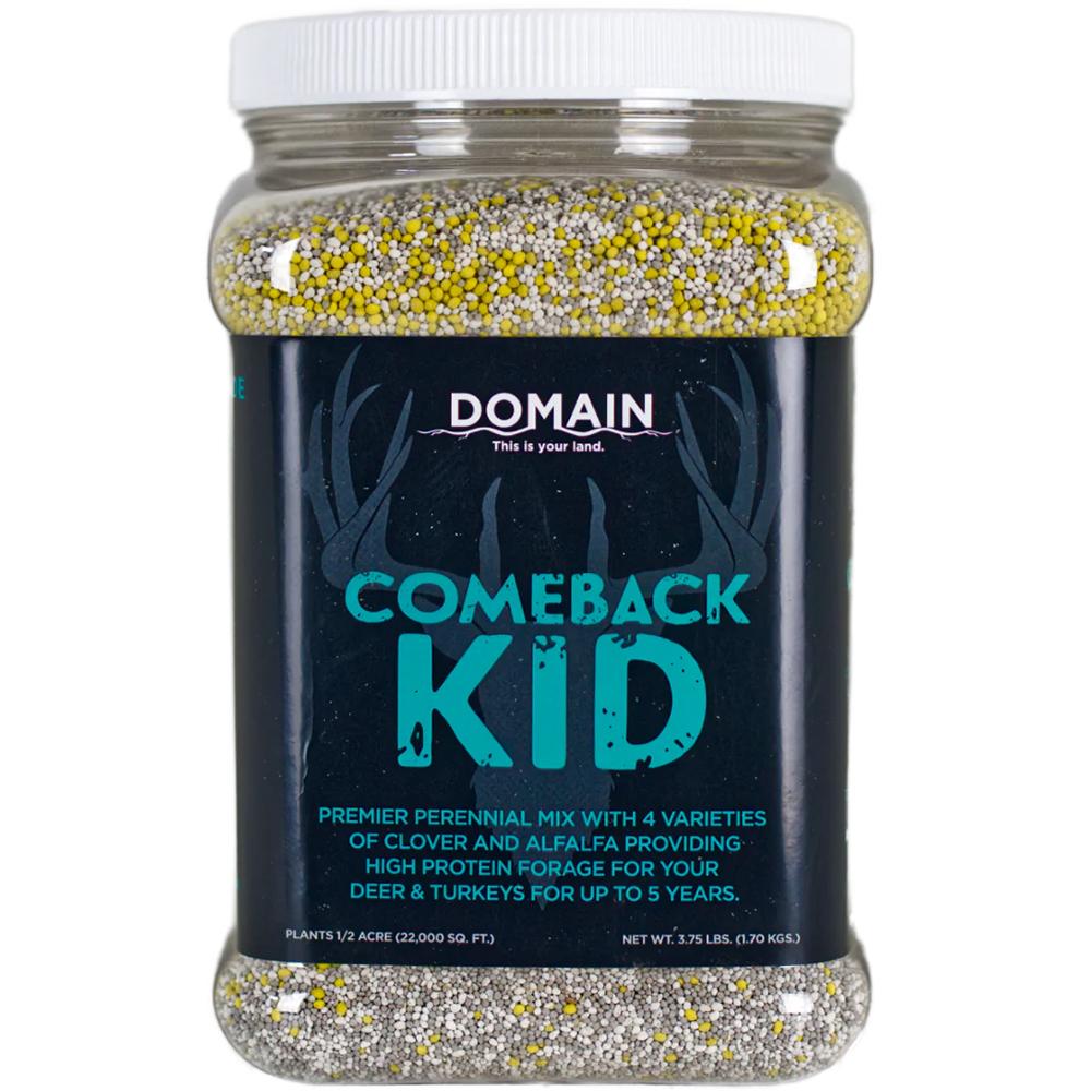 Domain Comeback Kid Food Plot Seed 1/2 Acre 3.75 lbs - Precision Shot Firearms