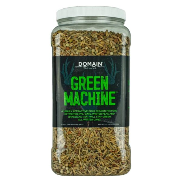 Domain Green Machine Food Plot Seed 1/4 Acre 5.25 lbs - Precision Shot Firearms