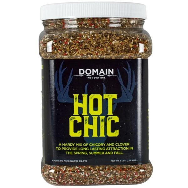 Domain Hot Chic Food Plot Seed 1/2 Acre 3 lbs - Precision Shot Firearms