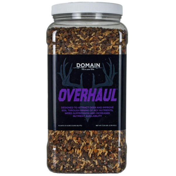 Domain Overhaul Food Plot Seed 1/4 Acre 5.25 lbs - Precision Shot Firearms