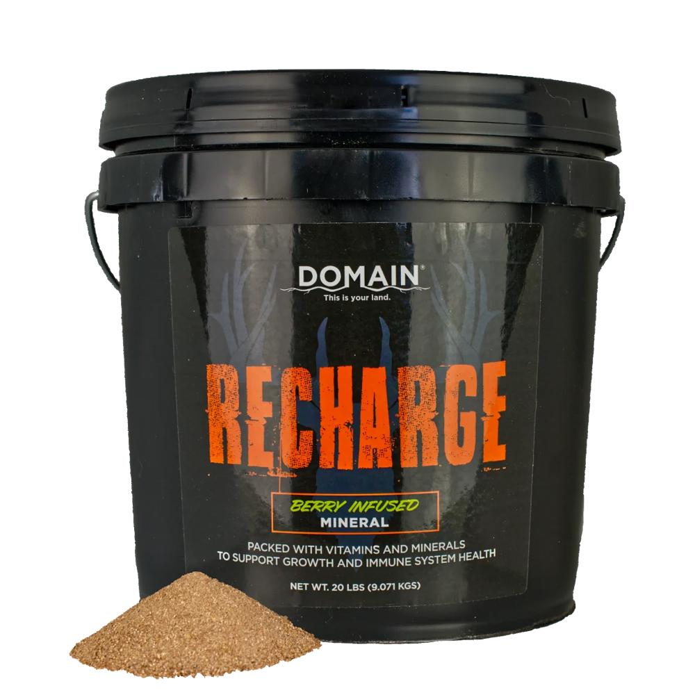Domain Recharge Berry Infused Deer Mineral 20lb - Precision Shot Firearms