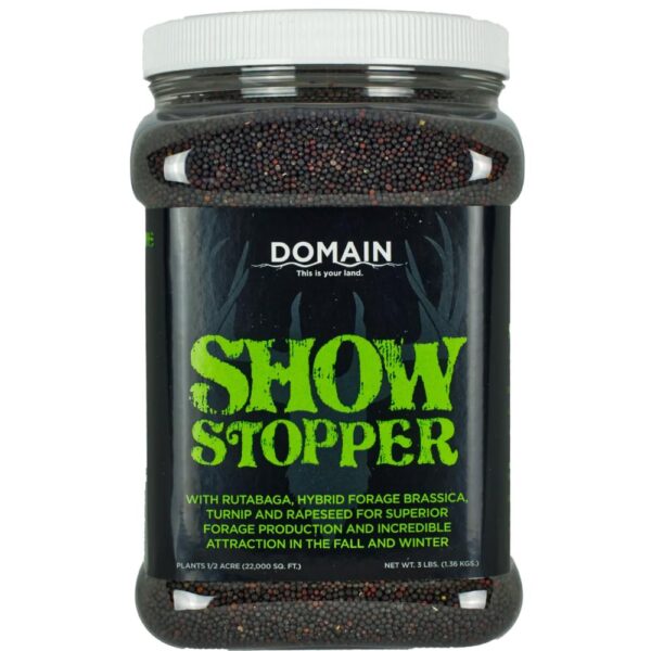 Domain Show Stopper Food Plot Seed 1/2 Acre 3 lbs - Precision Shot Firearms