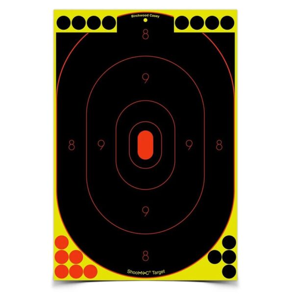 Birchwood Shoot-N-C Paper Targets Silhouette 12"x18" 100/ct - Precision Shot Firearms