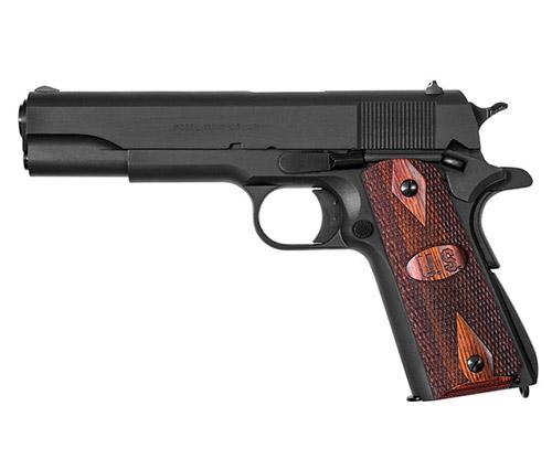Auto Ordnance 1911A1 GI Matte Black Handgun 45 Auto 7rd Magazine 5" Barrel Wood "US" Logo Grips - USED - Precision Shot Firearms