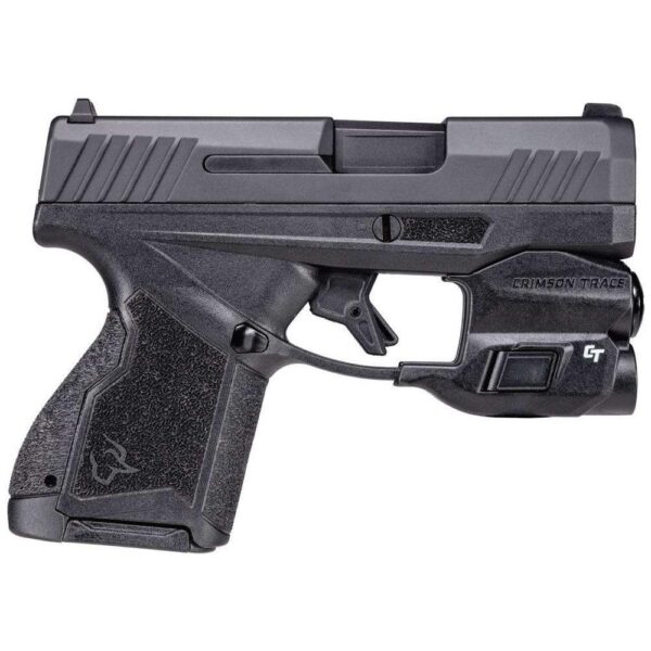 Taurus GX4 Handgun 9mm 10/rd 3.06" Barrel Black with Crimson Trace Light - Precision Shot Firearms