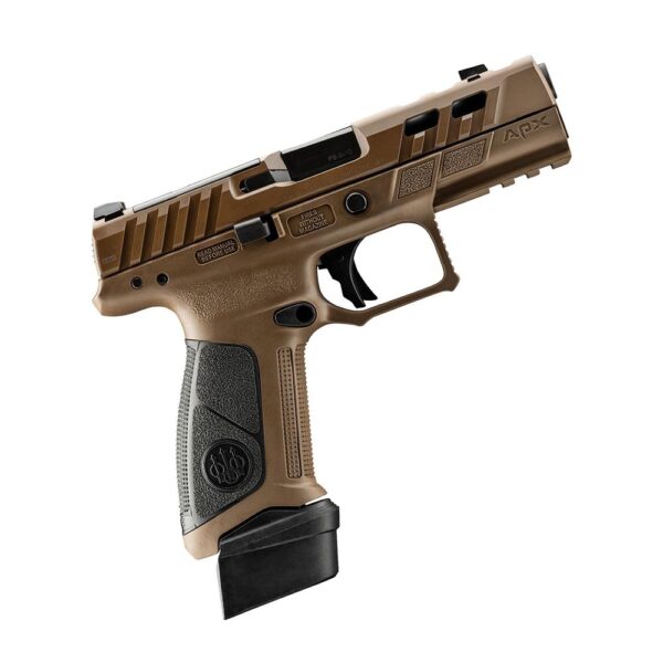 Beretta APX A1 Handgun 9mm Luger 15rd Magazines (3) 4.25" Ported Barrel FDE - Precision Shot Firearms