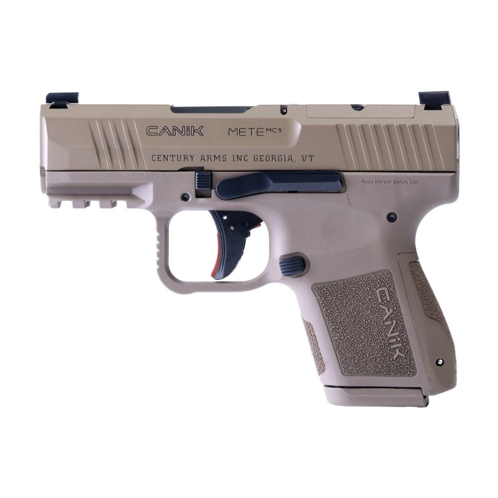 DEMO Canik Mete MC9 Handgun 9mm Luger 12rd Magazine 3.18" Barrel FDE - Precision Shot Firearms