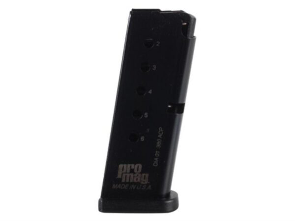 ProMag Diamondback Magazine .380 ACP Blued Steel 6/rd - Precision Shot Firearms