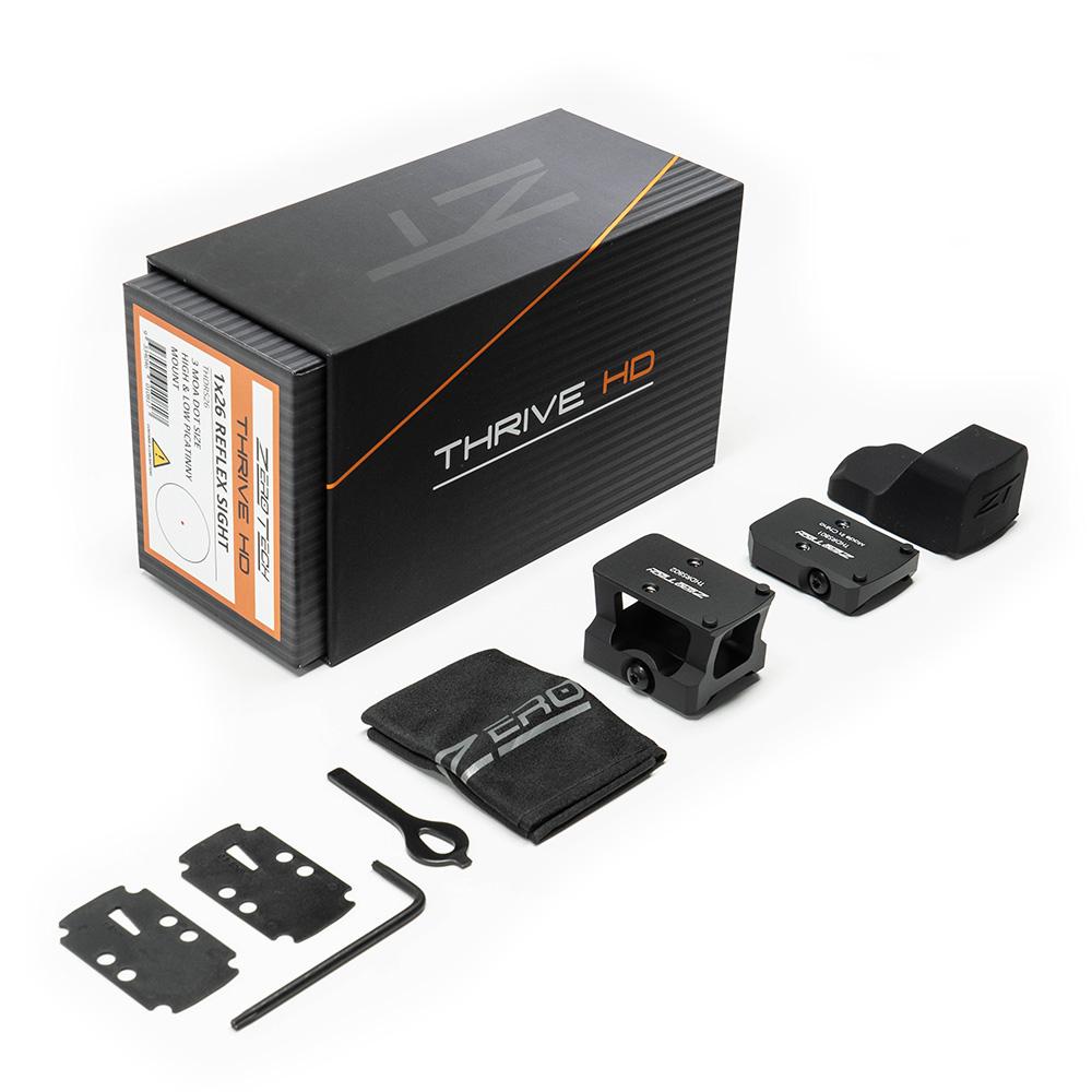 Zerotech Thrive HD Reflex Red Dot Sight 3 MOA Black - Precision Shot Firearms