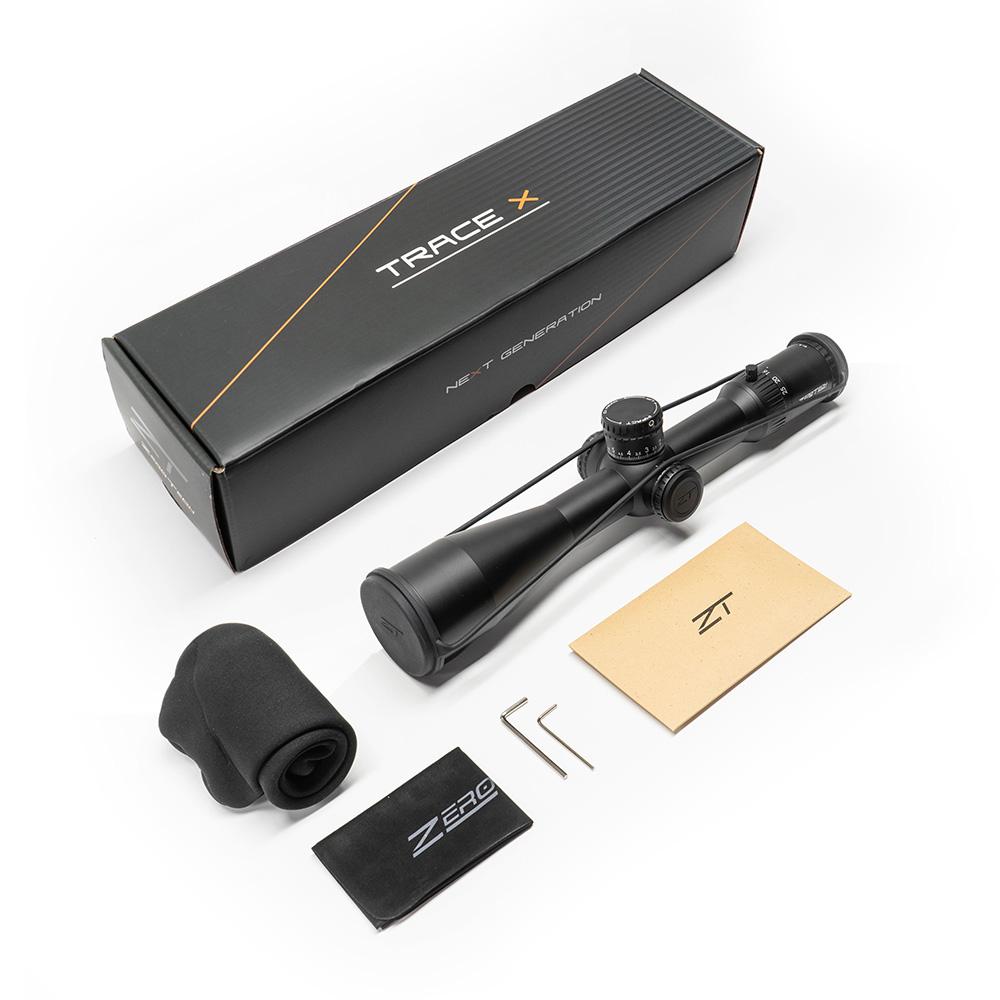 Zerotech Trace X Rifle Scope 5-25x56 34mm FFP RMG 3 MIL Illum. Black - Precision Shot Firearms