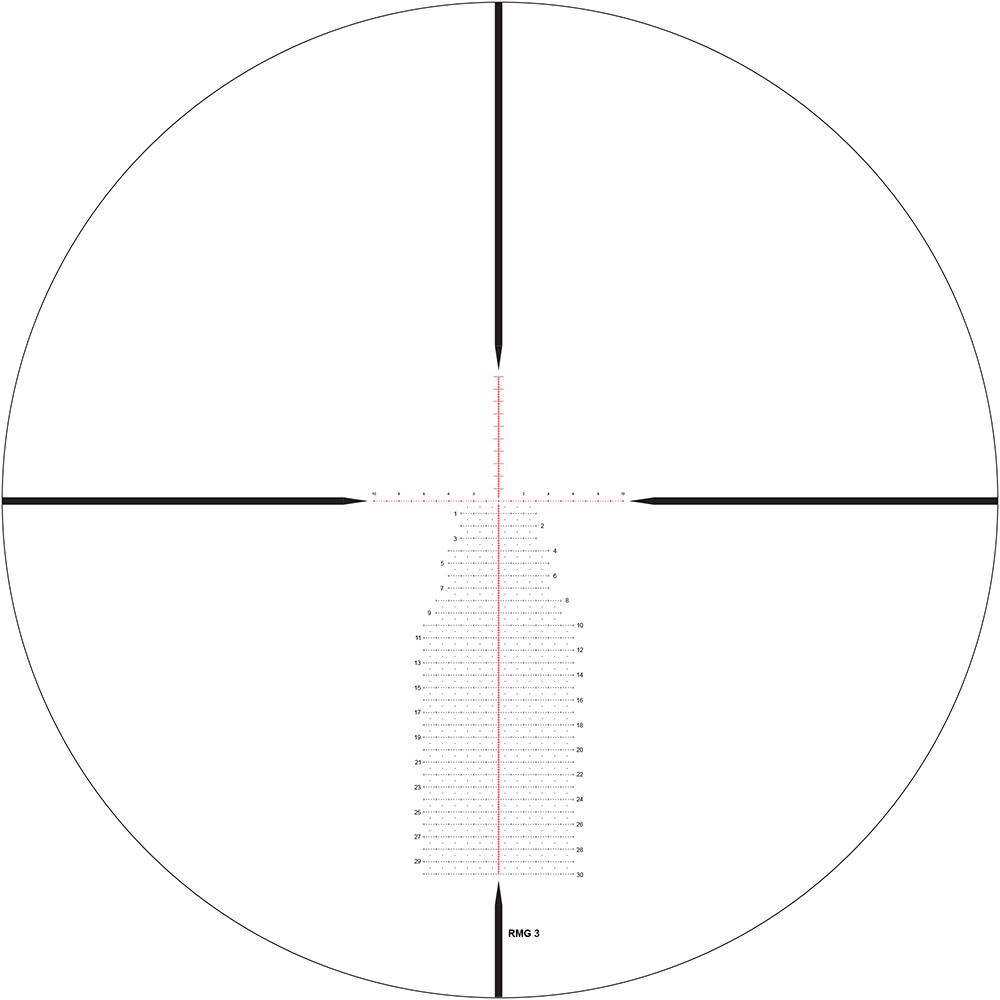 Zerotech Trace X Rifle Scope 5-25x56 34mm FFP RMG 3 MIL Illum. Black - Precision Shot Firearms