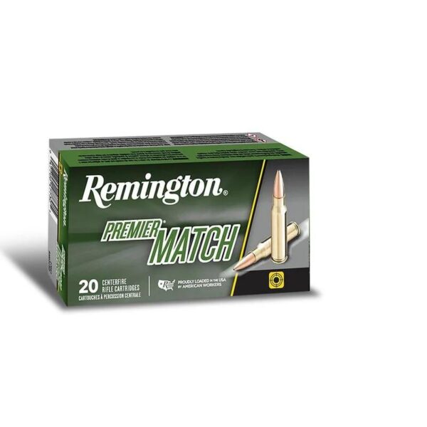 Remington Premier Match Rifle Ammunition .223 Rem 62 gr HP 3025 fps 20/ct - Precision Shot Firearms