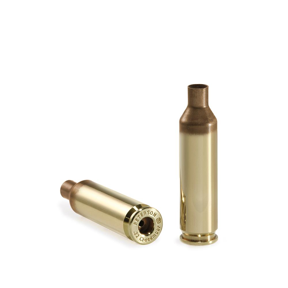 Peterson LRP(Large Rifle Primer) Brass 22 Creedmoor - 500/ct - Precision Shot Firearms