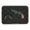 NAA 22M Mini Revolver Handgun .22 Magnum 5rd Capacity 1.625" Barrel Grey Cerakote with Red & Black Checkerd Grips - Precision Shot Firearms
