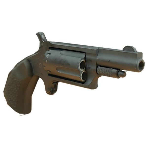 NAA 22M Mini Revolver Handgun .22 Magnum 5rd Capacity 1.625" Barrel Grey Cerakote with Cobblestone Grips - Precision Shot Firearms
