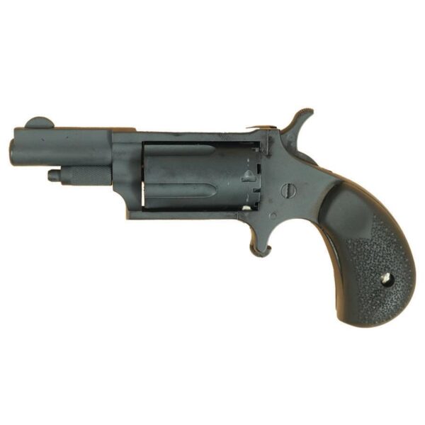 NAA 22M Mini Revolver Handgun .22 Magnum 5rd Capacity 1.625" Barrel Grey Cerakote with Cobblestone Grips - Precision Shot Firearms