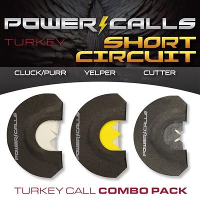 Higdon Outdoors Power Calls Short Circuit Combo Pack - (Cluck/Purr Yelper Cutter) - Precision Shot Firearms