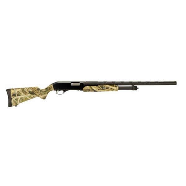 Savage Stevens 320 Field Grade Shotgun 12ga 3" Chamber 5rd Capacity 28" Barrel Grass Blades Camo - Precision Shot Firearms