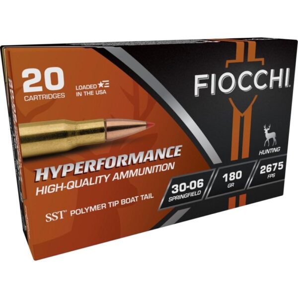 Fiocchi Hyperformance Hunt Rifle Ammunition .30-06 Sprg 180 gr SST 2675 fps 20/ct - Precision Shot Firearms