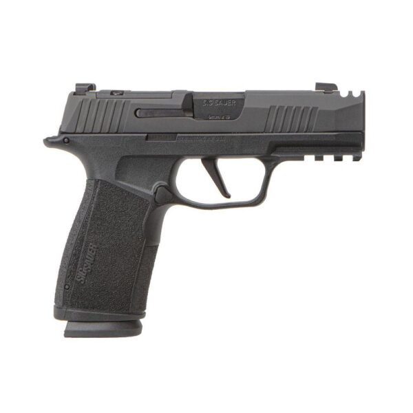 Sig Sauer P365 XMACRO Handgun 9mm Luger 17rd Magazines(2) 3.1" Barrel w/Compensator Day/Night Sights - Precision Shot Firearms