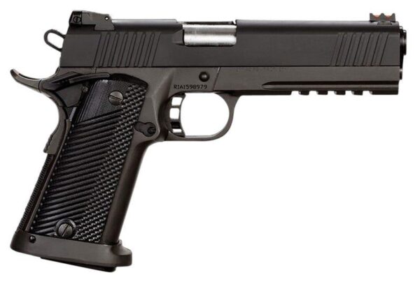 RI Armscor M1911-A2 FS Tac 2011 Handgun 45 Auto 14rd Magazine 5" Barrel Parkerized G10 Grips - Precision Shot Firearms