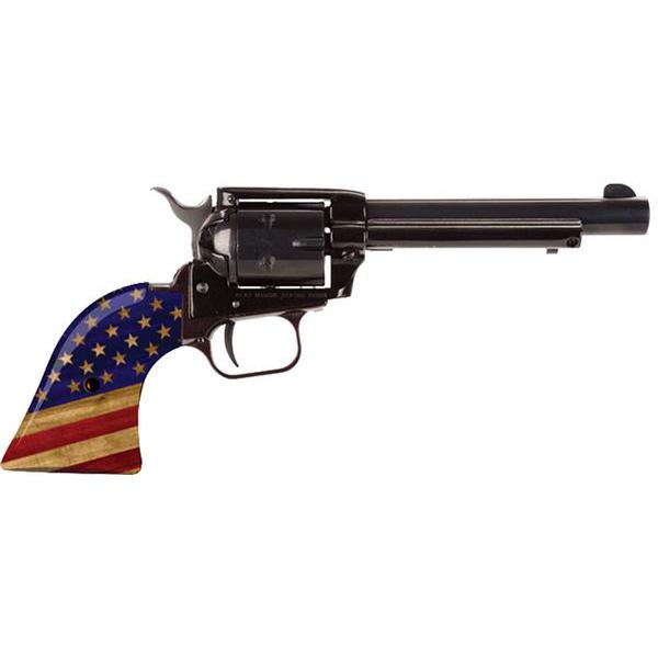 Heritage Rough Rider Handgun .22LR 4.75" Barrel Blued US Flag Grips - Precision Shot Firearms